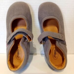 Angel‎ Baby Gray Girls Mary Jane Shoes Sz.9